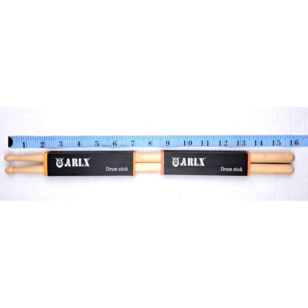 Wood Drumsticks Arlx 5A Maple 1 Pair Balanced Ergonomic Drummer Music Comfort - Picture 4 of 4